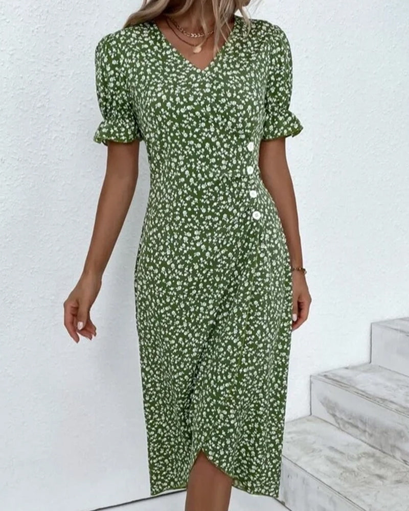 Elegant formal outfit for women shown on a clean plain background.