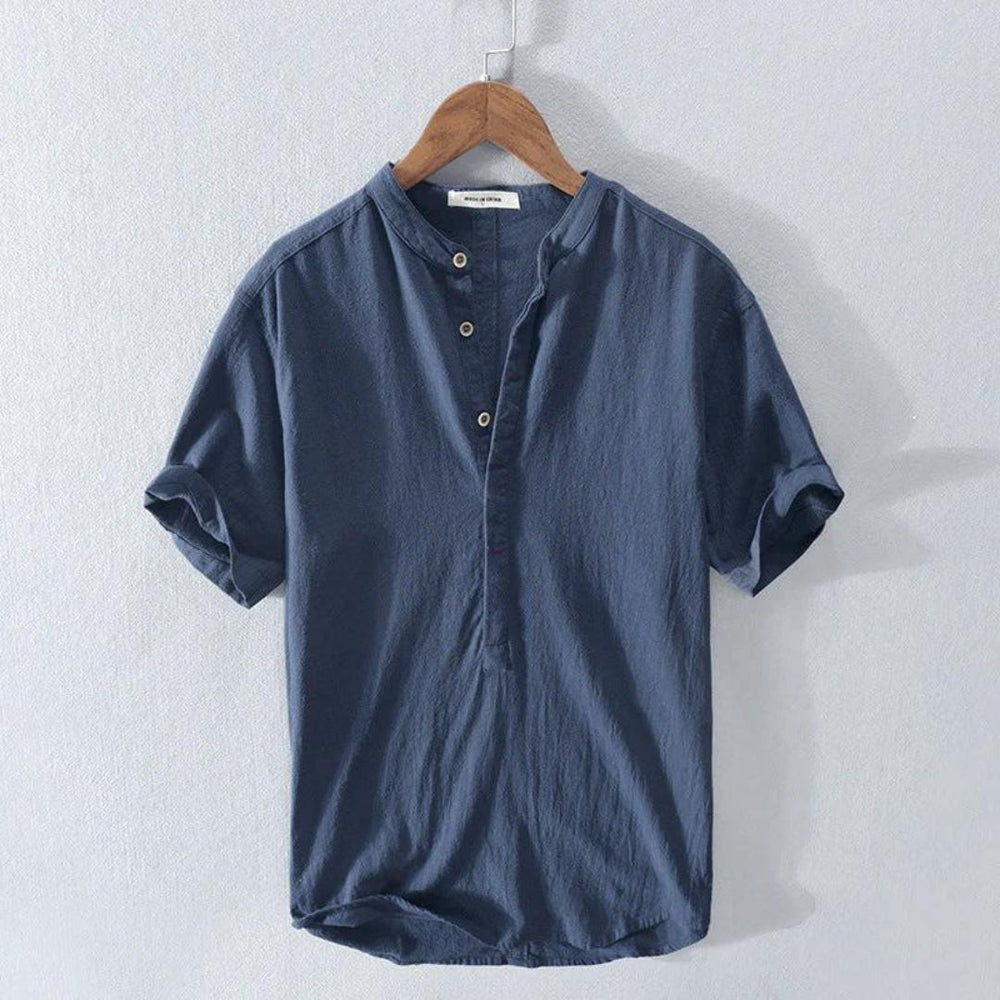 Erik | Casual Stand Collar Shirt