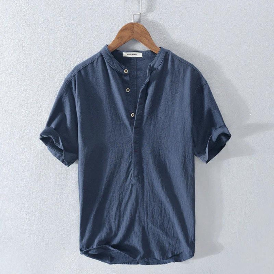Erik | Casual Stand Collar Shirt