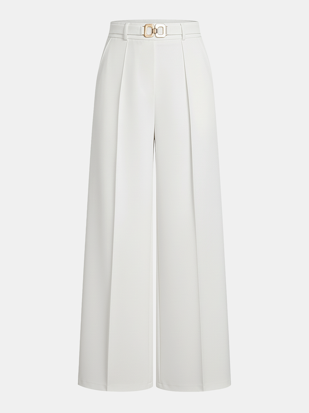 High waist long pants styled for casual wear.