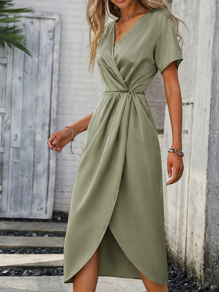 Madizon | Belted Summer Wrap Dress