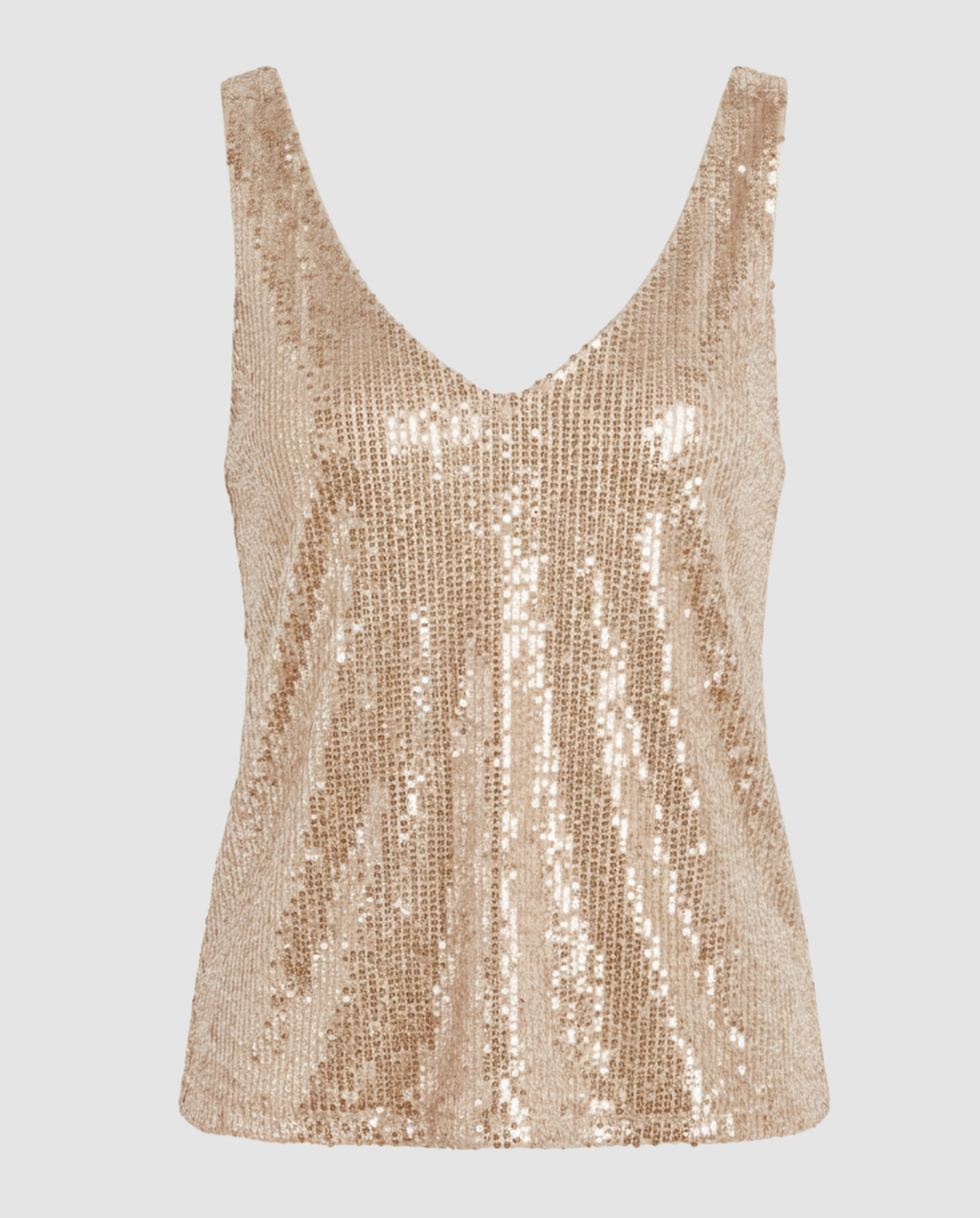 Shimmering women’s blouse with sequin accents for festive looks.