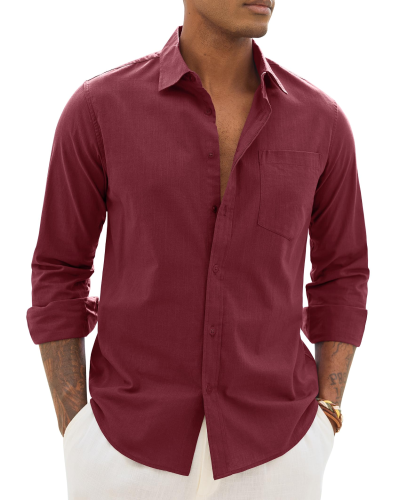Tomas | Long-Sleeved Airy Shirt