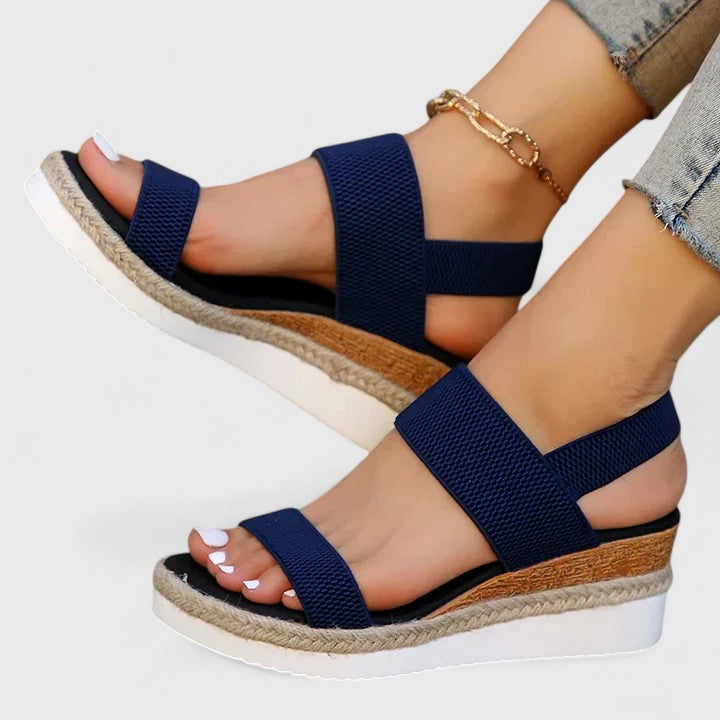 strappy angle sandals