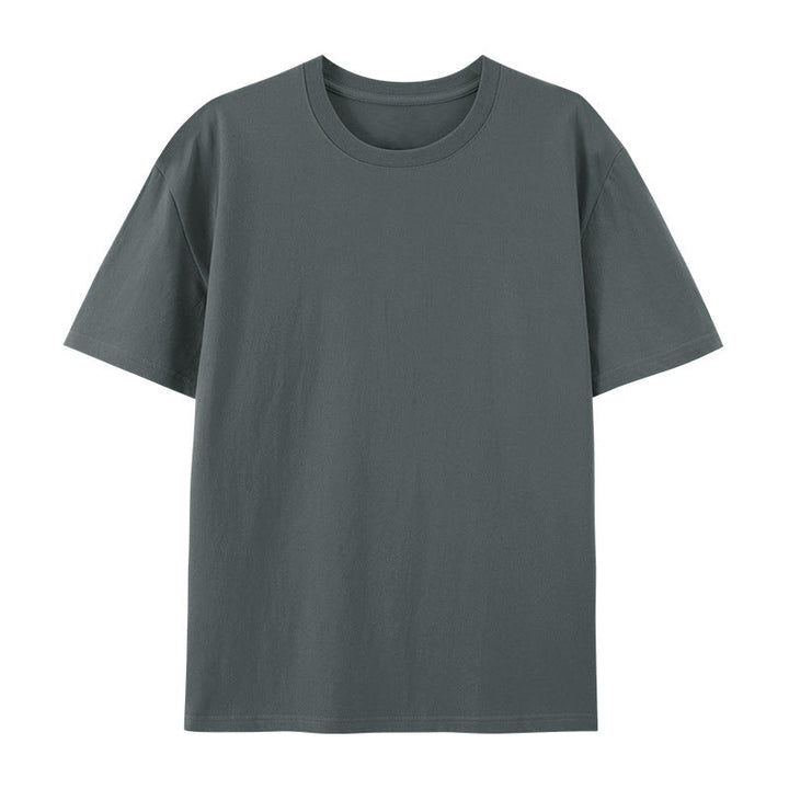 Female model in an oversized T-shirt suitable for layering or standalone wear.
