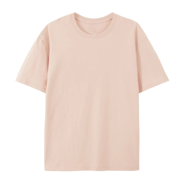 Female model showcasing a breathable oversized T-shirt with a relaxed everyday look.
