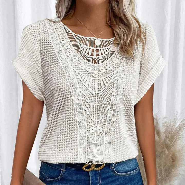 White background product image blouse