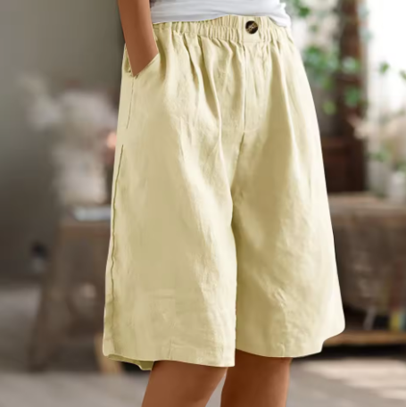 summer shorts flatlay