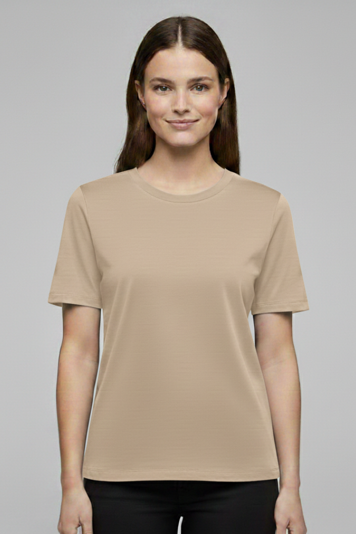 Modern women shirt in clean product photo