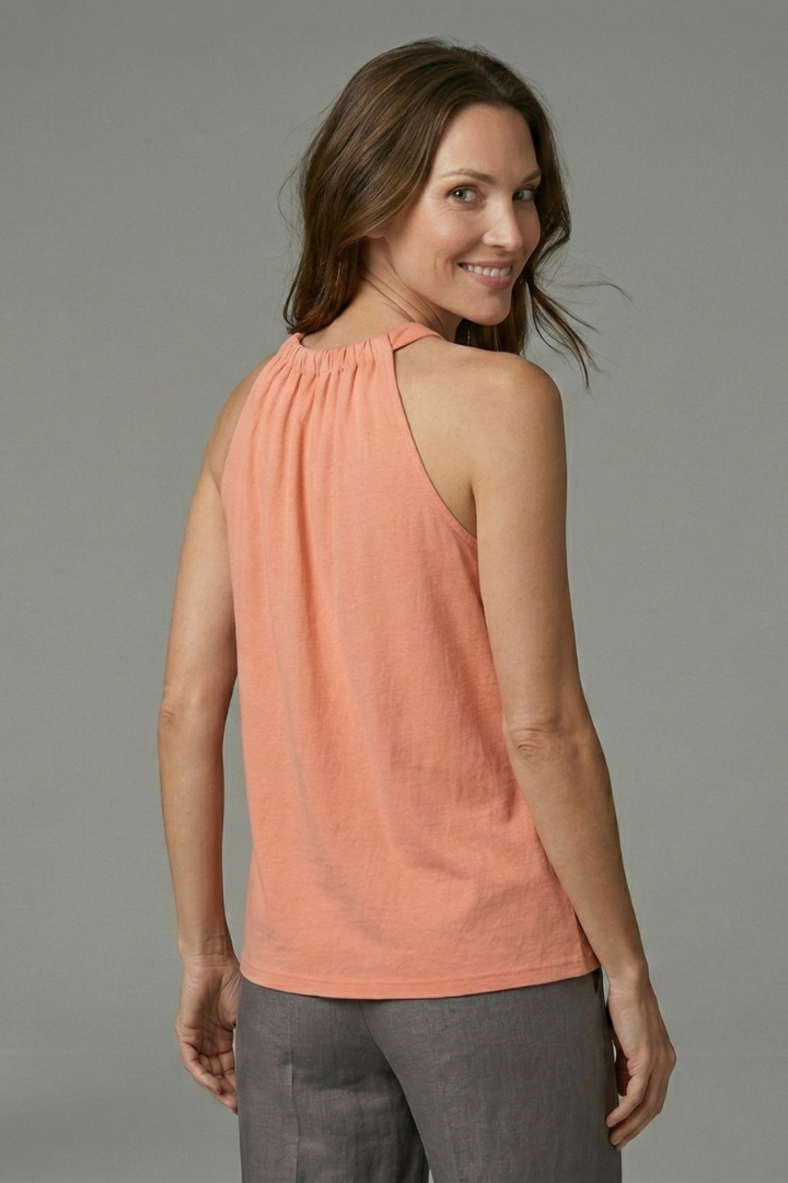 Casual women’s halter blouse back product image