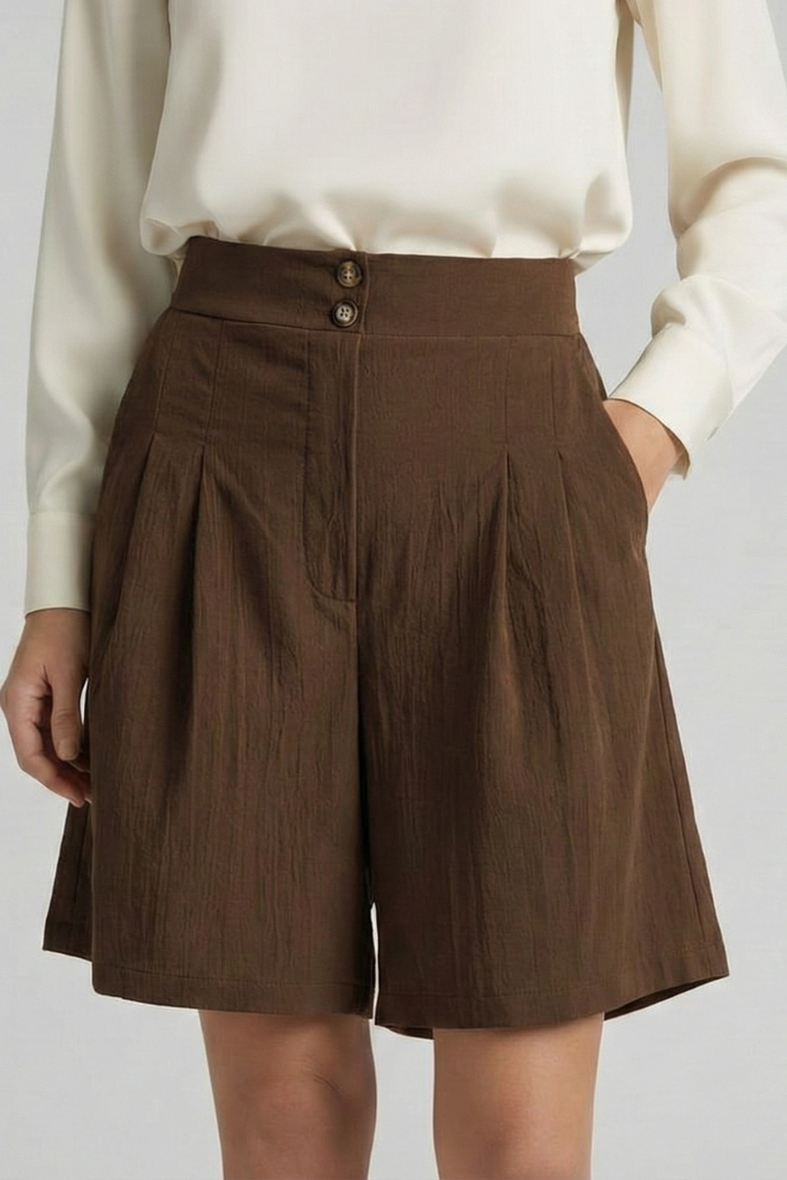 Casual stance daily wear shorts on gray background