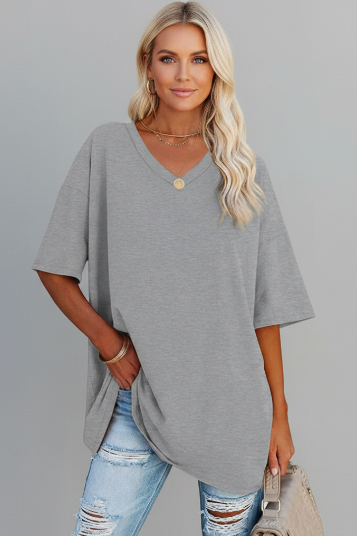 Everyday women’s top front view clean background