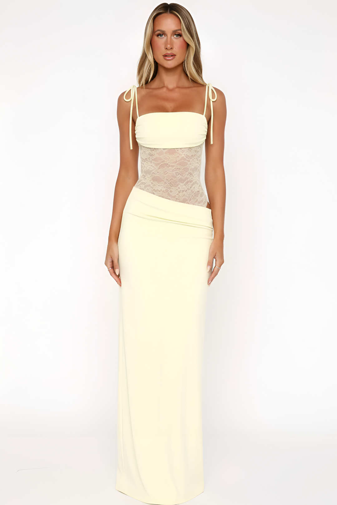 Quenrissa | Ethereal Lace Evening Dress