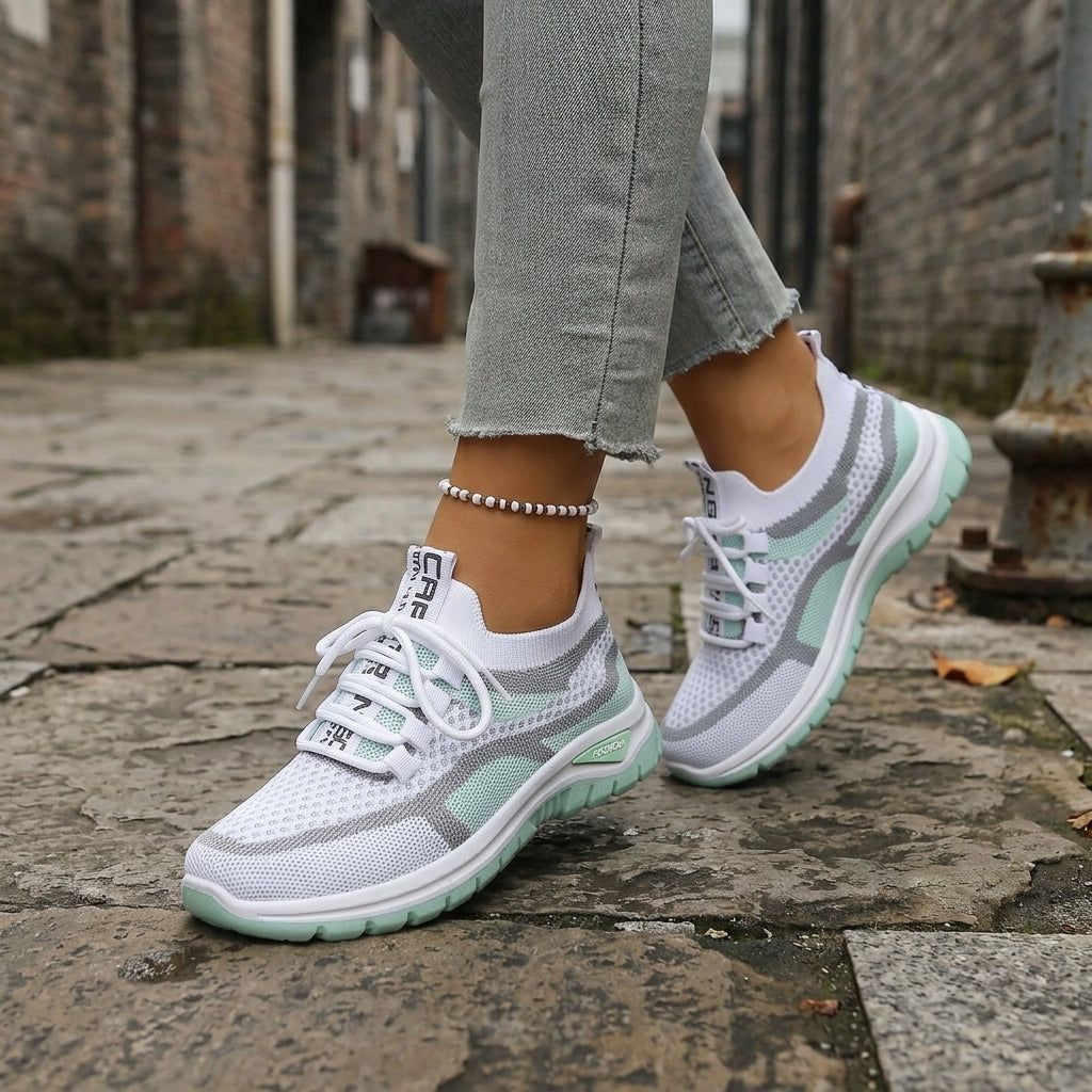 Anneliese | Women's Comfortable Casual Mandello Orthopedic Sneakers — 3