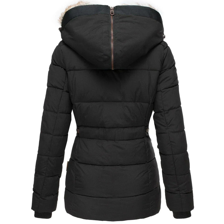 Ariella | Women's Water Resistant Fur Hood Parka – Fleece Lined Jacket — 2