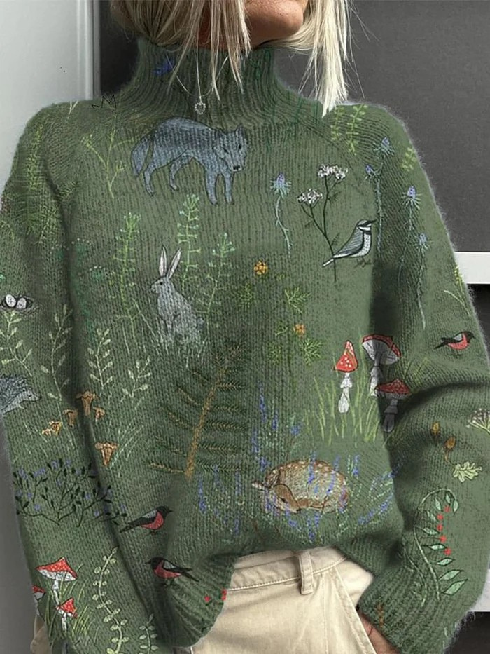 Belisse | Women's Knit Cozy Warm and Elegant Turtleneck Sweater — 1