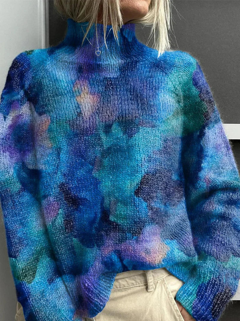 Belisse | Women's Knit Cozy Warm and Elegant Turtleneck Sweater — 2