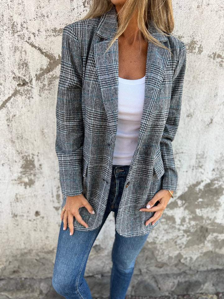 Bexleyessa | Women's Tailored Single-Button Elegant Blazer — 2