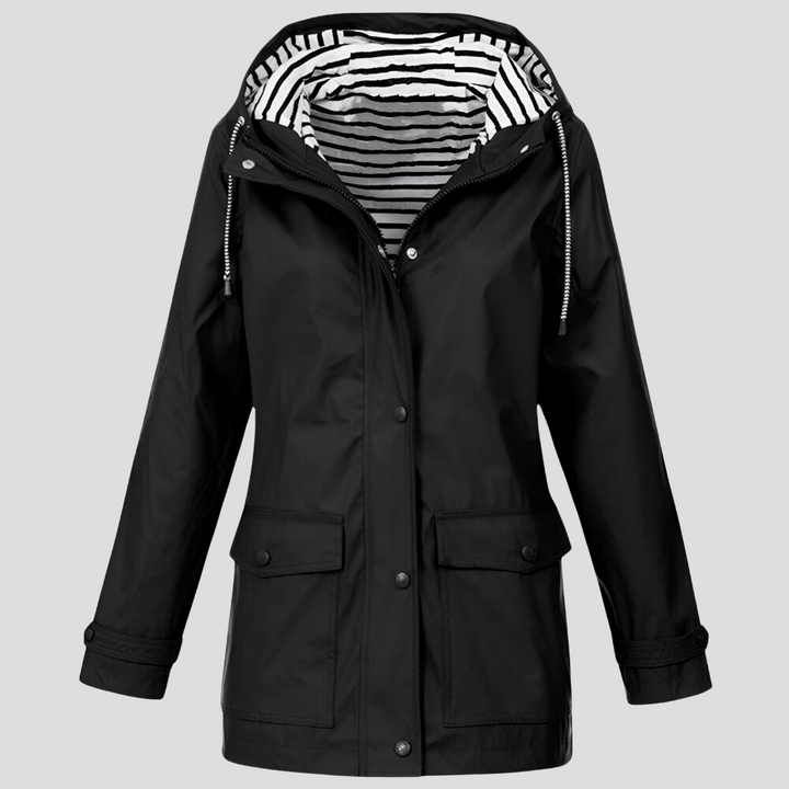 Brevstine | Women's Insulated Wind and Waterproof Jacket — Black