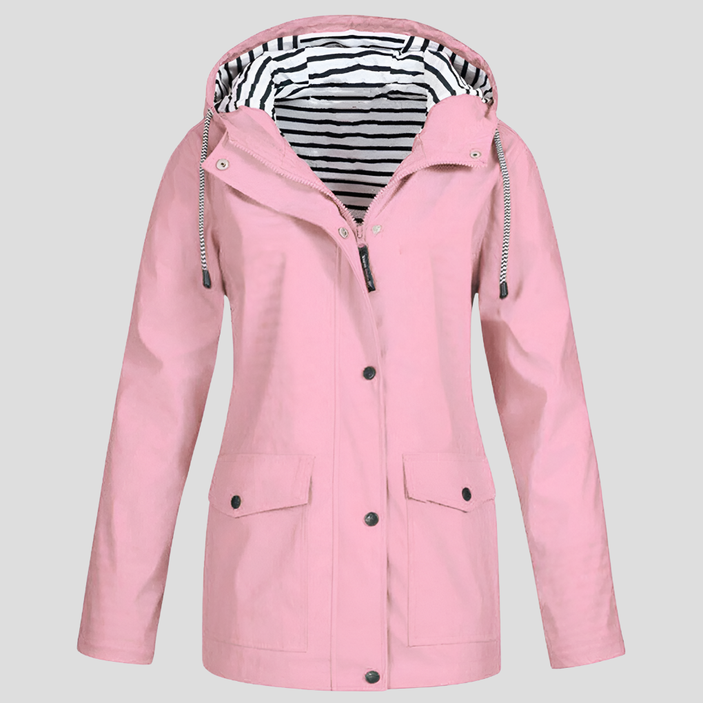 Brevstine | Women's Insulated Wind and Waterproof Jacket — Pink