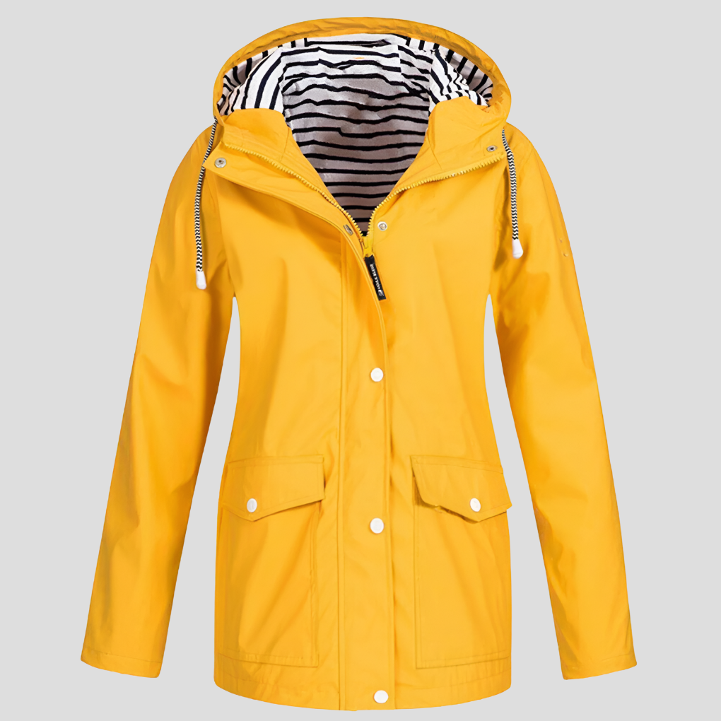 Brevstine | Women's Insulated Wind and Waterproof Jacket — Yellow