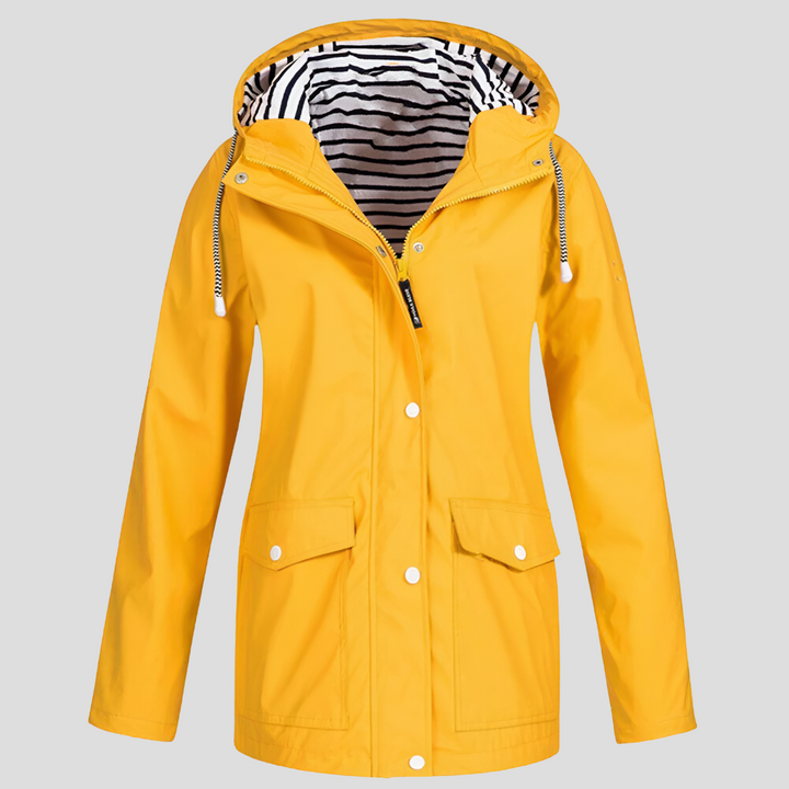 Brevstine | Women's Insulated Wind and Waterproof Jacket — Yellow