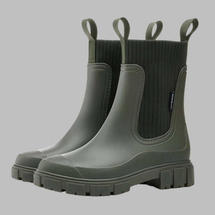 Brielesse | Women's Water-Resistant Chelsea Boots — Green