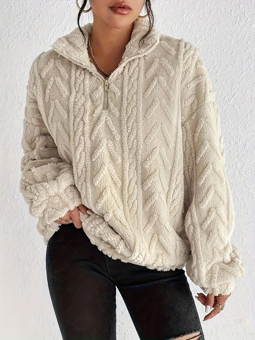 Brivanne | Women's Knit Sweater Oversized Everyday Wear