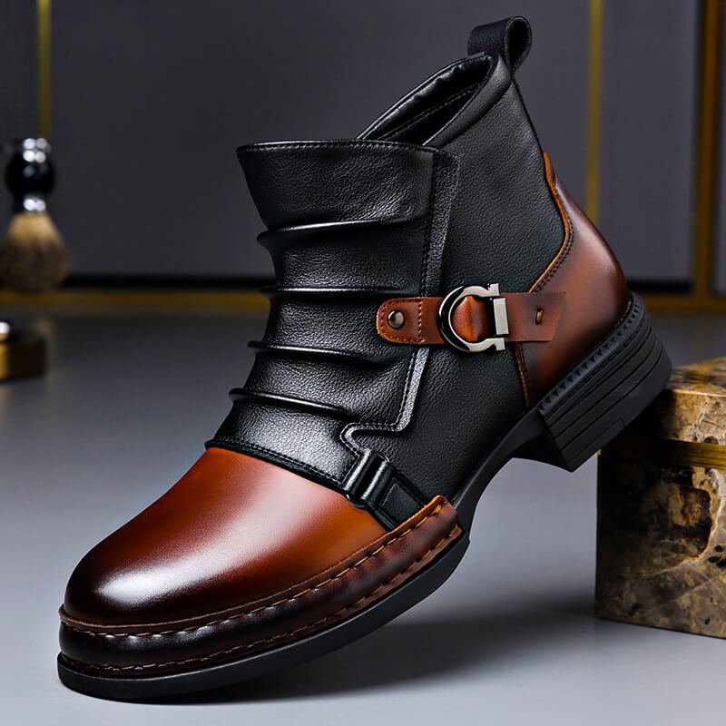 Caeldessa | Women's Genuine Italian Leather Vintage Boots