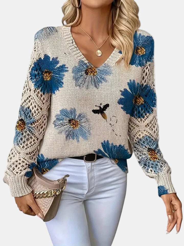 Caulora | Women's Comfortable And Cozy Knit Sweater — 1