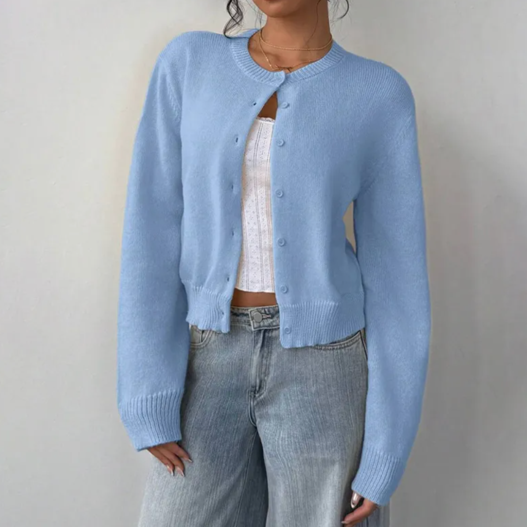 Corariel | Women's Sweater Vest Cropped Knit Cozy Layering