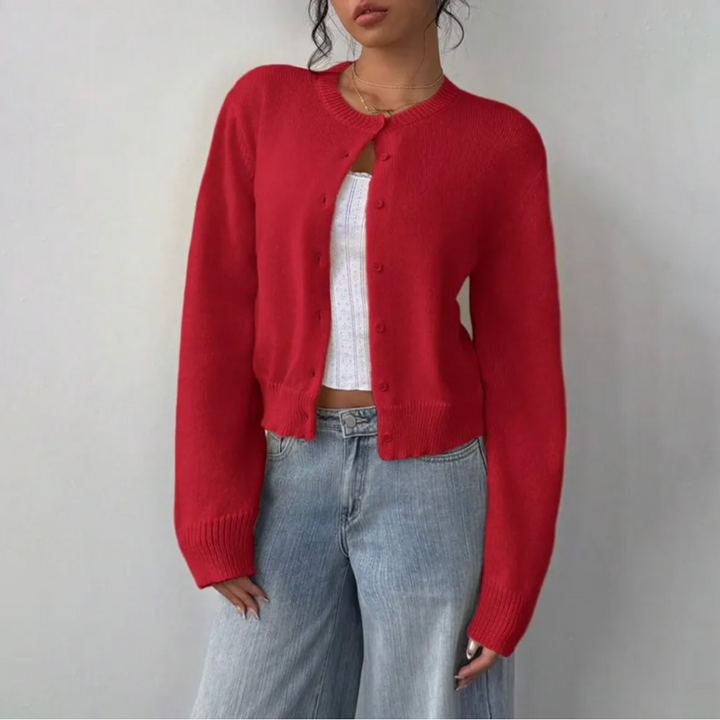 Corariel | Women's Sweater Vest Cropped Knit Cozy Layering