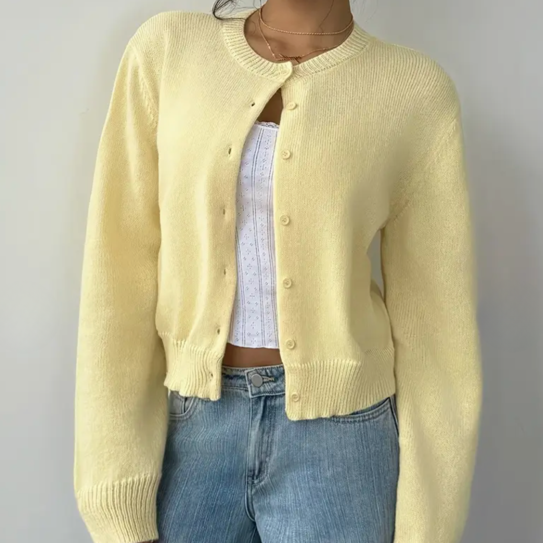 Corariel | Women's Sweater Vest Cropped Knit Cozy Layering
