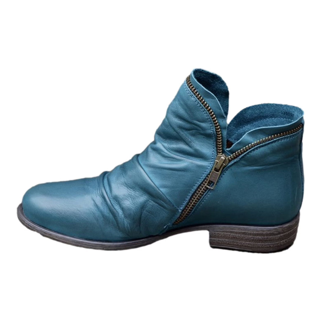 Delita | Women's CLASSIC COMFORT BOOTS — Blue