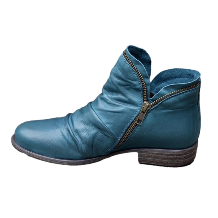 Delita | Women's CLASSIC COMFORT BOOTS — Blue