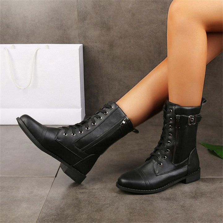 Delwynn | Women's Toe Side Zipper Orthopedic Boots — 2