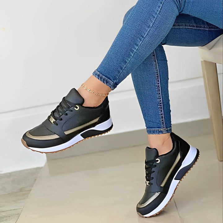 Demetria | Women's Orthopedic Comfort Ergonomic Arch Support Slip-On Footwear for All-Day Comfort Loafers — Black
