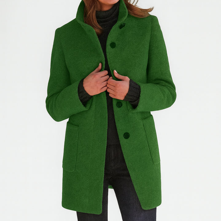 Doriawen | Women's Casual Stretch Elegant and Timeless Coat Tops — Green