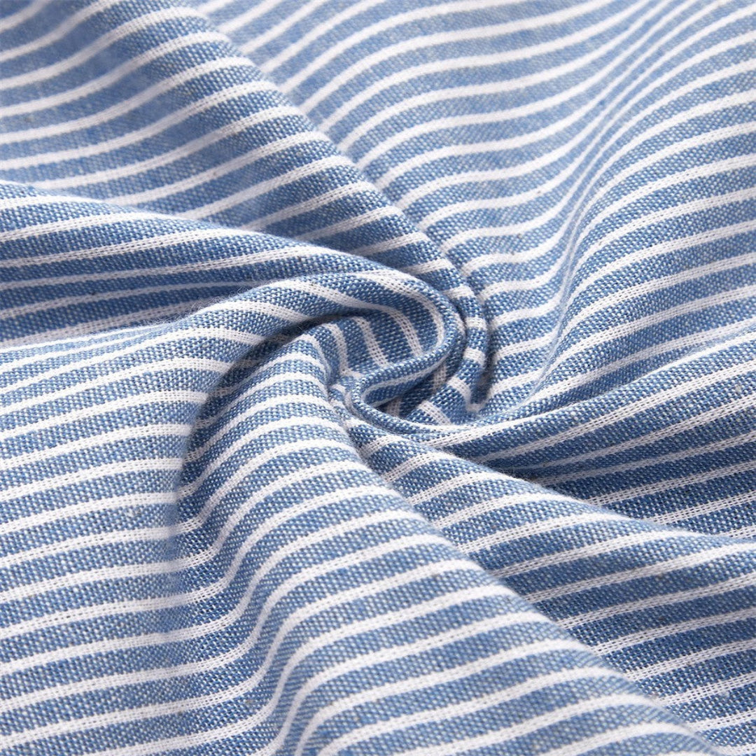 Swirl stripe fabric