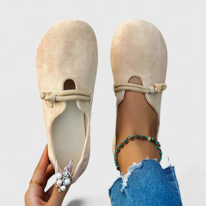 Timeless loafers front angle white background