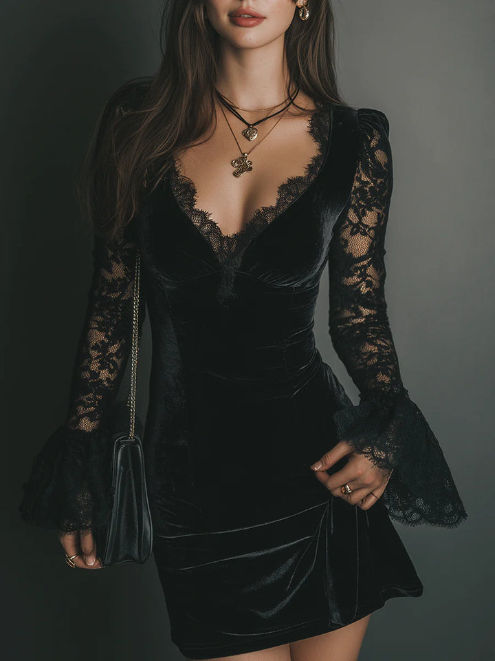 Fayeienne | Women's Elegant EVENING MINI DRESS — 1