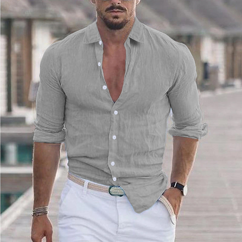 Nick | Turn-Down Collar Shirt
