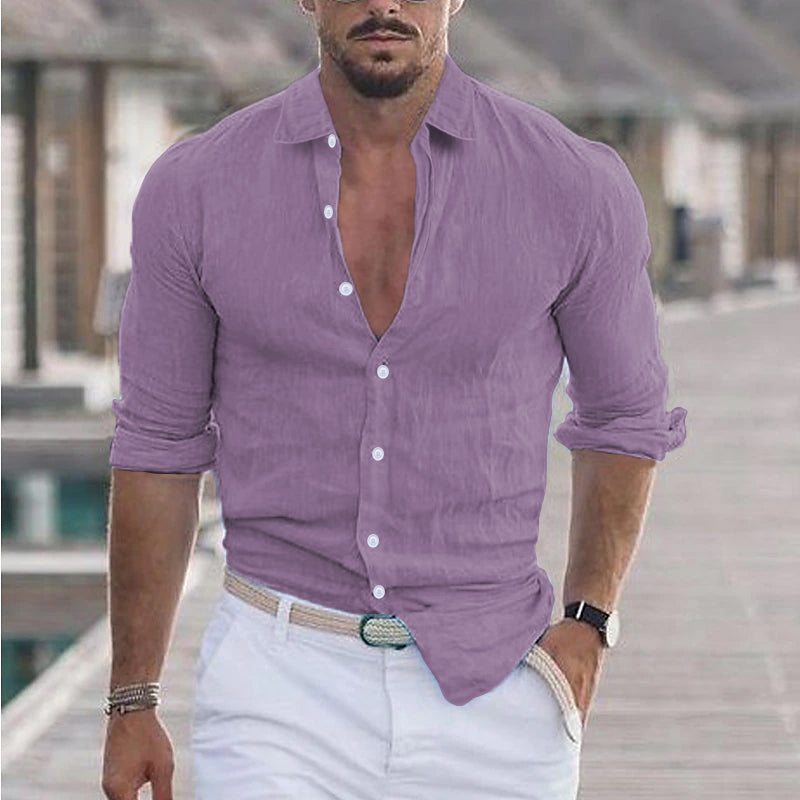 Nick | Turn-Down Collar Shirt