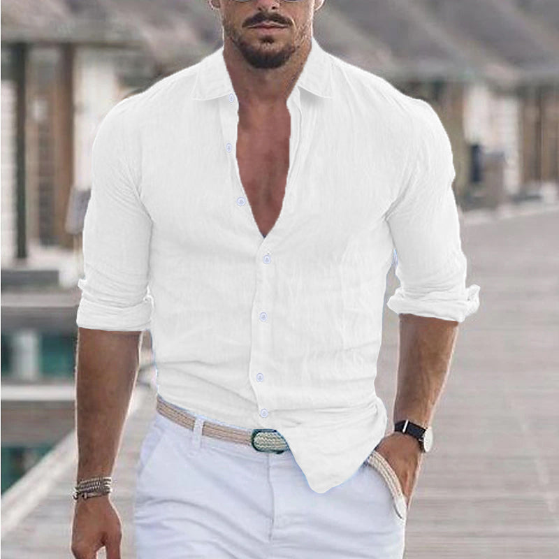 Nick | Turn-Down Collar Shirt
