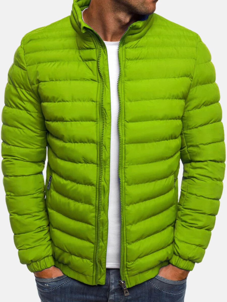 Fioora | Women's Lightweight Quilted Jacket — Green