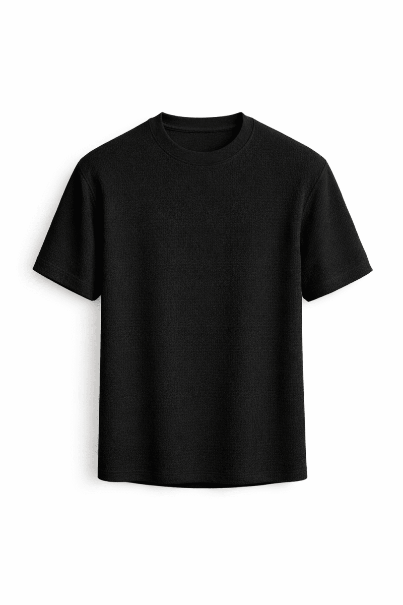 A timeless casual T-shirt on a plain background.