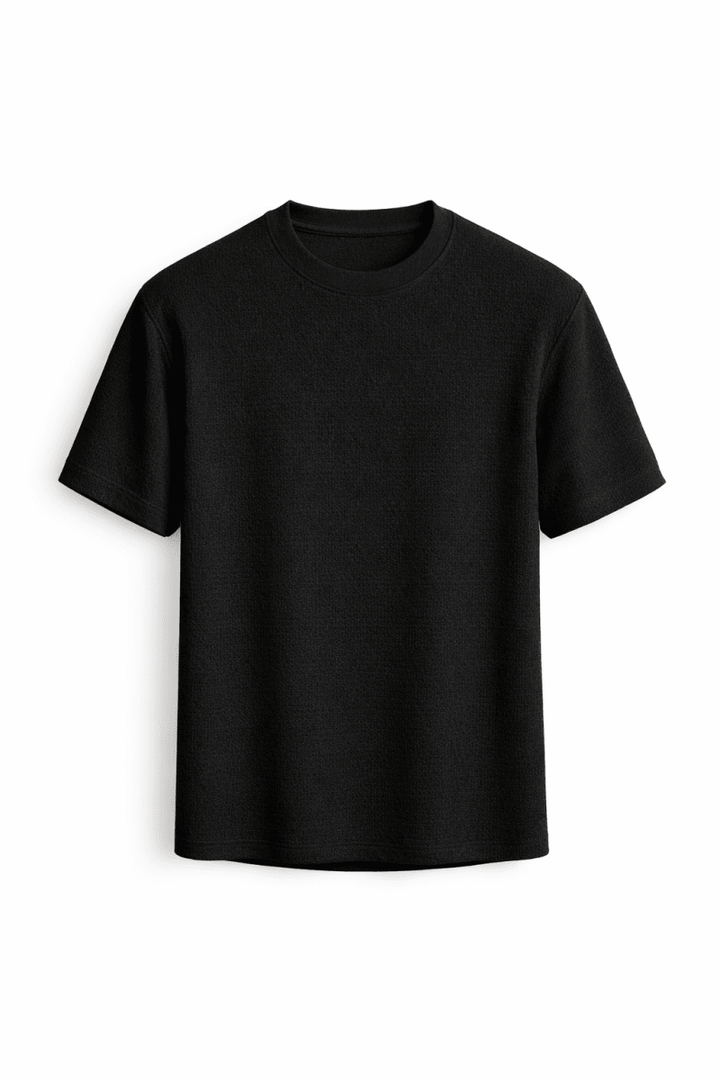 A timeless casual T-shirt on a plain background.