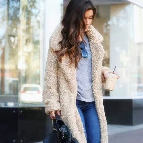 Ivodessa | Women's Teddy Coat Fleece Everyday Wear