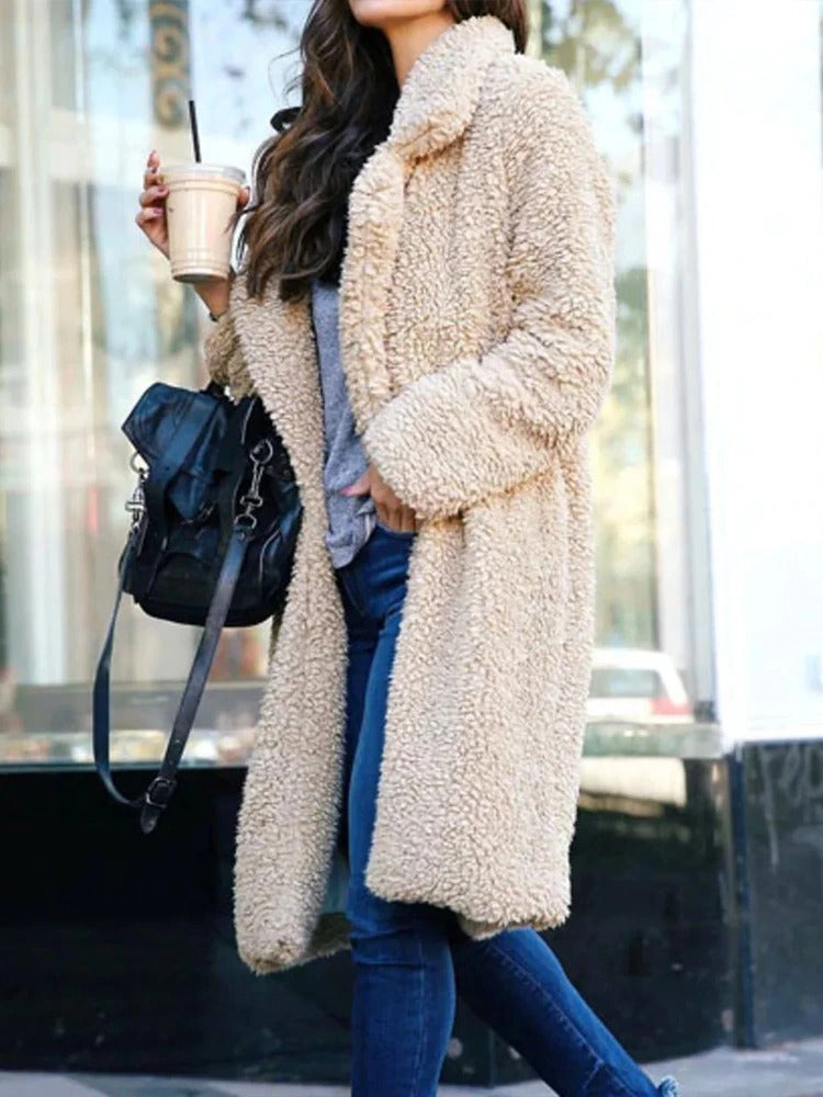 Ivodessa | Women's Teddy Coat Fleece Everyday Wear