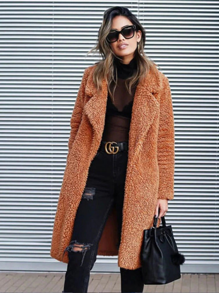 Ivodessa | Women's Teddy Coat Fleece Everyday Wear